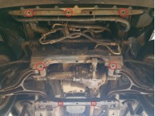Oceľový kryt motora Jeep Grand Cherokee (2004-2010)