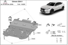 Stalowa Osłona pod silnik Citroen DS4 II (2021-2026)