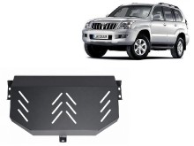 Oceľový kryt palivovej nádrže Toyota Land Cruiser J120 - tylko dla wersji 3-drzwiowej (2002-2009)