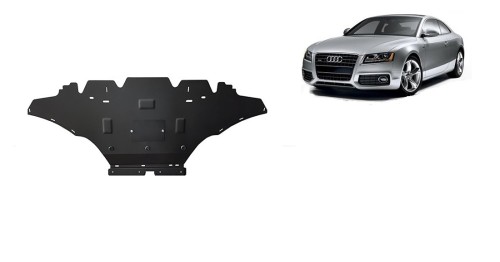 Oceľový kryt motora Audi A5, benzin (2008-2016)