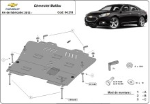 Oceľový kryt motora Chevrolet Malibu (2013-2015)