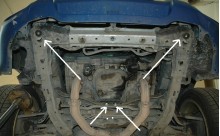 Oceľový kryt motora Subaru Impreza diesel (2002-2008)