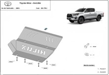 Stalowa Osłona chłodnicy Toyota Hilux Invincible (2021-2026)