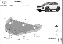 Oceľový kryt diferenciálu Toyota RAV 4 (2026-2026)