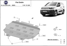 Stalowa Osłona pod silnik Fiat Doblo (2023-2026)