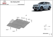Hliníkový kryt rozvodovky Baic Beijing BJ60 (2022-2026)