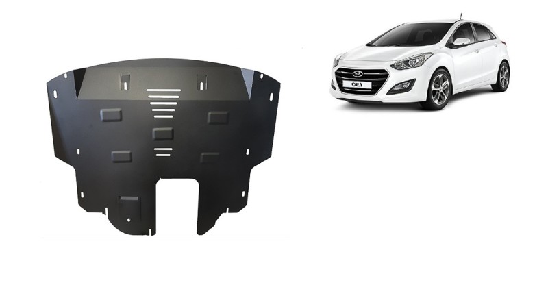 Oceľový kryt motora Hyundai I30 (2015-2017)