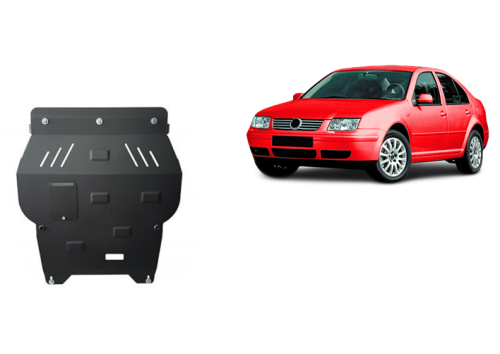 Oceľový kryt motora VW Caddy - z WEBASTO (1998-2006)