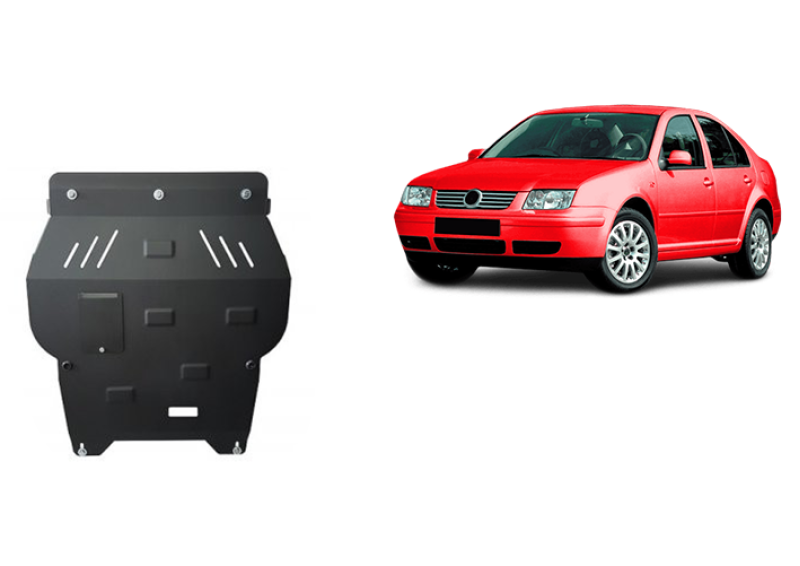 Oceľový kryt motora VW Caddy - z WEBASTO (1998-2006)