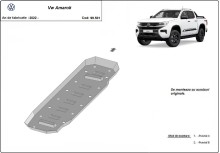 Oceľový kryt palivovej nádrže Volkswagen Amarok (2022-2026)