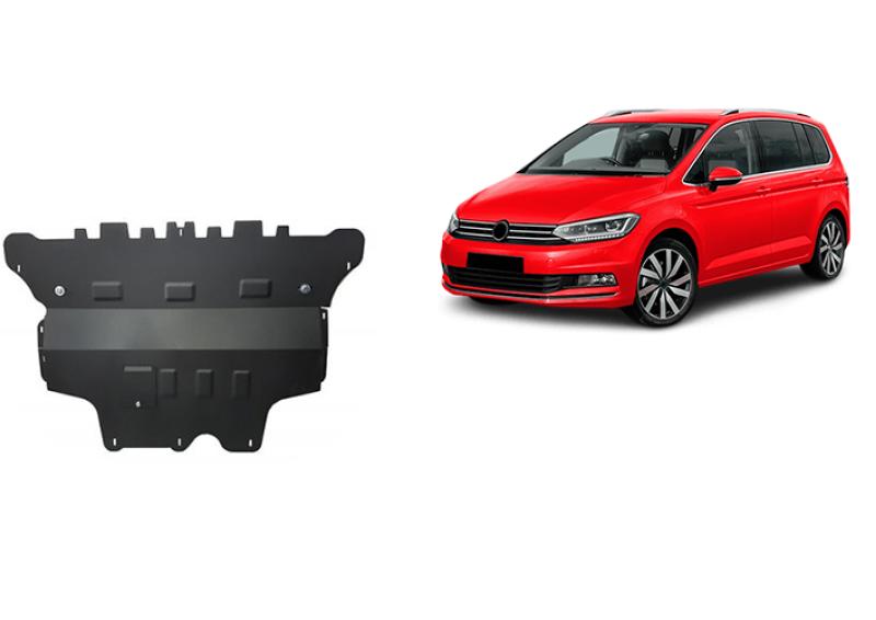 Oceľový kryt motora Volkswagen Touran (2015-2026)
