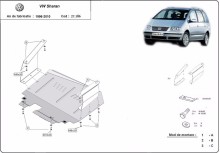 Oceľový kryt motora Vw Tiguan (1999-2010)