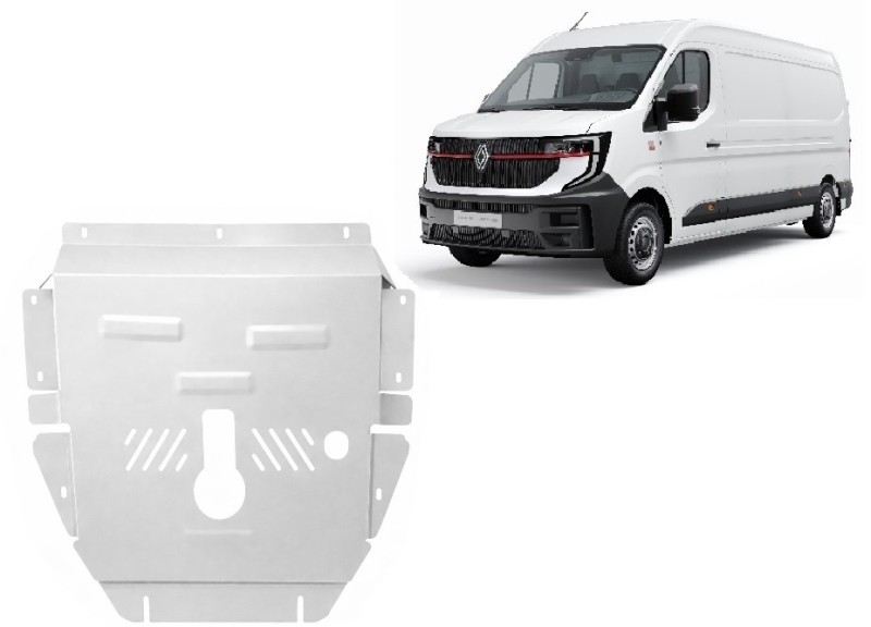 Stalowa Osłona pod silnik Renault Master Aluminium (2024-2026)