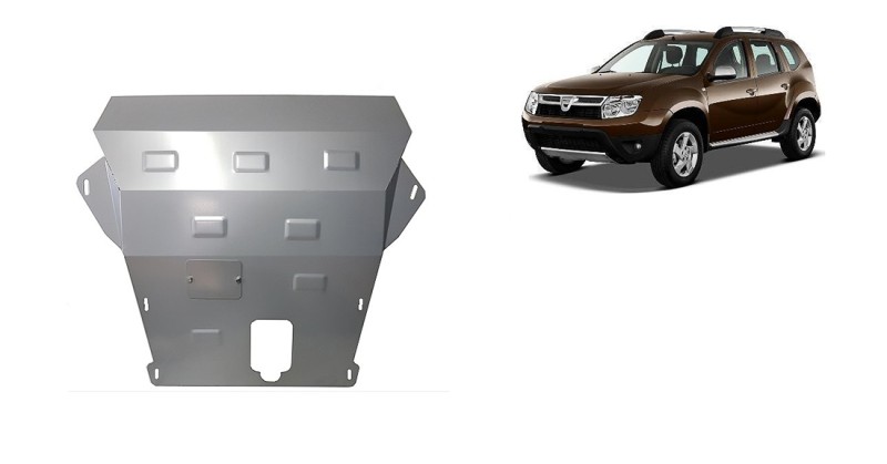 Oceľový kryt motora Dacia Duster - 2,5 mm (2010-2017)