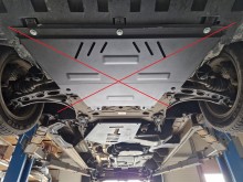 Oceľový kryt katalyzátora Nissan NV300 (2022-2026)