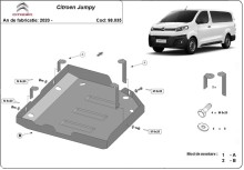 Oceľový kryt AdBlue Citroen Jumpy (2020-2026)