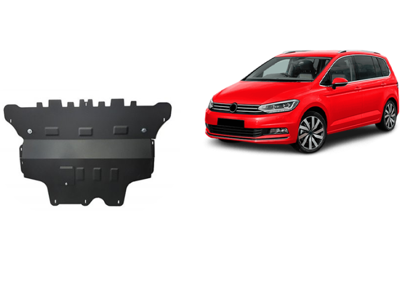 Stalowa Osłona pod silnik VW Touran - reczna skrzynia biegow (2015-2026)