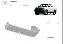 Stalowa Osłona zbiornika paliwa Toyota Hilux (2000-2004)