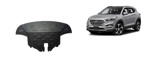 Oceľový kryt motora Hyundai IX35 (2015-2020)