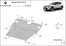 Stalowa Osłona pod silnik Renault Scenic E-Tech (2024-2026)
