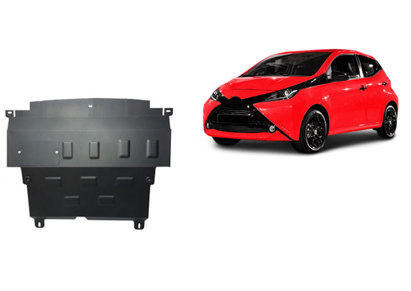 Oceľový kryt motora Toyota Aygo (2014-2022)