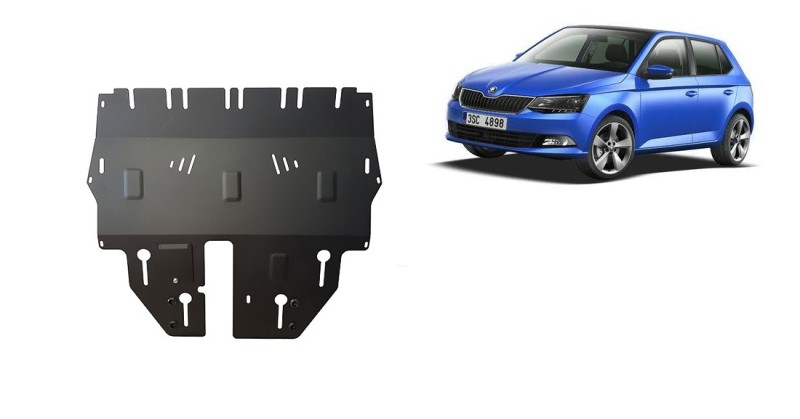Stalowa Osłona pod silnik Skoda Fabia 3 (2015-2021)