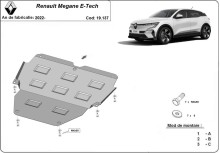 Oceľový kryt motora Renault Modus (2022-2026)