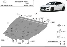 Hliníkový kryt motora Mercedes A-Classe (2018-2026)