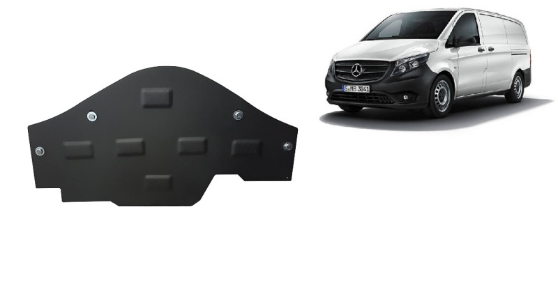 Stalowa Osłona system Stop&,Go Mercedes Mercedes Vito W447, 4x2, 1.6 D (2014-2026)