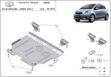 Oceľový kryt motora Opel Cascada (2005-2011)