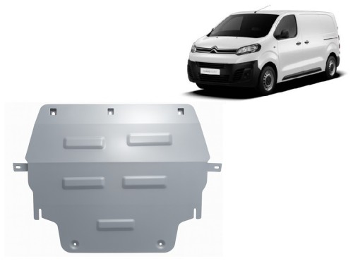 Hliníkový kryt motora Citroen Dispatch (2016-2026) Hliníkový kryt motora Citroen Dispatch (2016-2026)