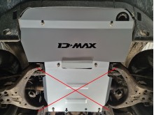 Stalowa Osłona chłodnicy Isuzu D-Max (2019-2026)