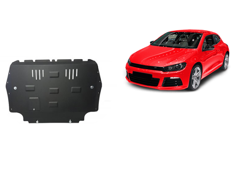 Oceľový kryt motora Volkswagen T-Roc - manuálna (2008-2017)