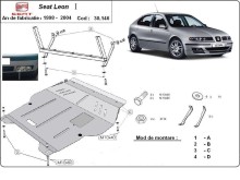 Stalowa Osłona pod silnik Seat Leon Mk1 (1998-2005)