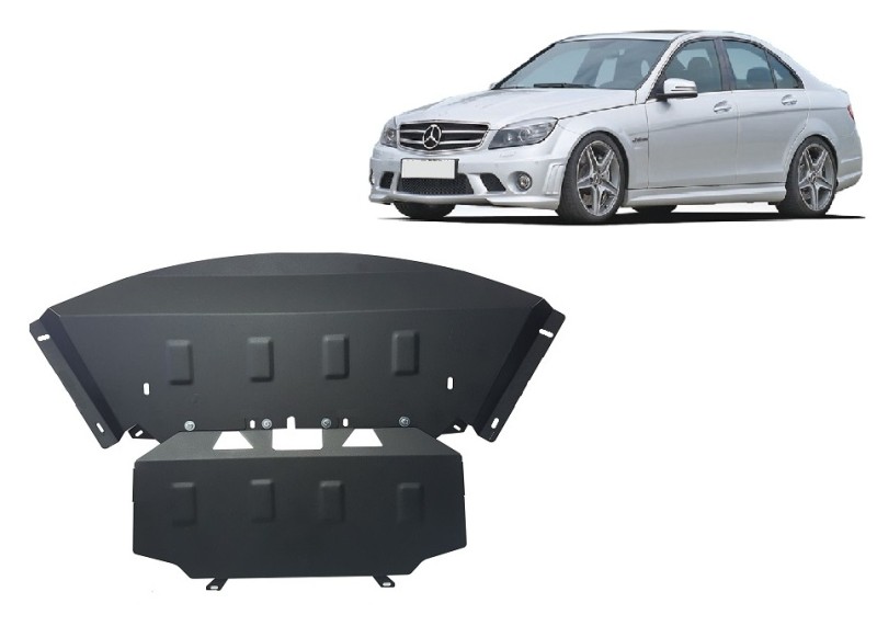 Stalowa Osłona pod silnik Mercedes C-Class W204 (2006-2014)