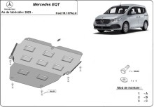 Hliníkový kryt motora Mercedes EQT (2023-2026)