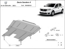 Hliníkový kryt motora Dacia Sandero (2012-2020)