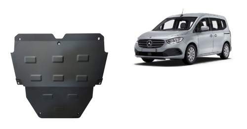 Oceľový kryt motora Mercedes EQT (2023-2026)