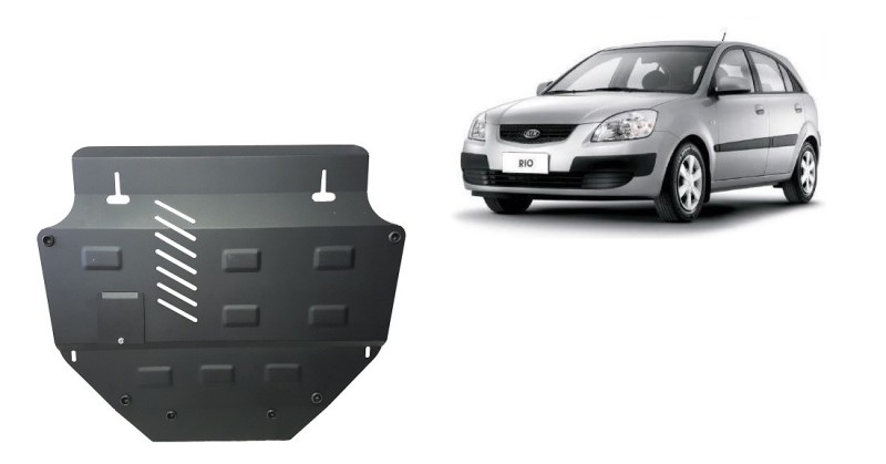 Stalowa Osłona pod silnik Kia Rio 2 (2005-2011)