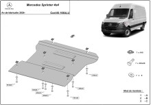 Hliníkový kryt prevodovky Mercedes Sprinter (2024-2026)