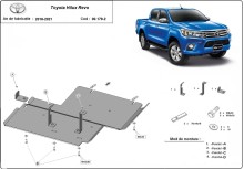 Oceľový kryt diferenciálu Toyota Hilux Revo (2016-2021)