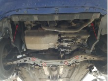 Stalowa Osłona pod silnik Vw Polo (6R) Diesel (2009-2017)