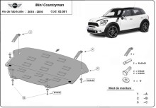 Oceľový kryt motora Man Tge (2010-2016)