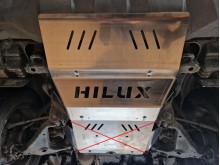 Hliníkový kryt chladiča Toyota Hilux Invincible (2021-2026)