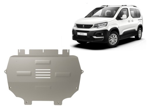 Hliníkový kryt motora Peugeot Rifter (2019-2026)