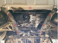 Hliníkový kryt motora Dacia Duster II (2018-2024)