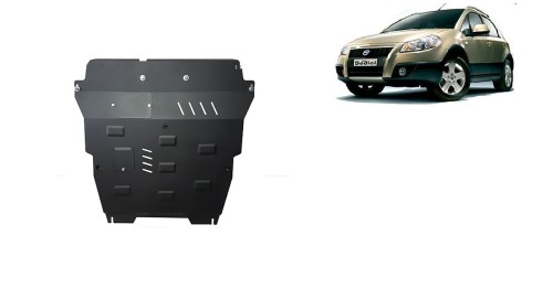 Oceľový kryt motora Fiat Sedici (2005-2014)