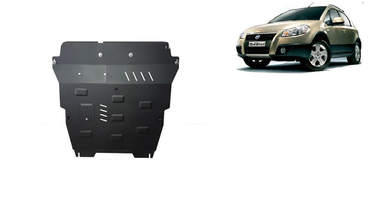 Oceľový kryt motora Fiat Sedici (2005-2014)