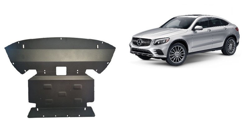 Stalowa Osłona pod silnik Mercedes GLC Coupe X253 (2015-2022)