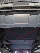 Oceľový kryt motora Volkswagen Amarok (2016-2022)